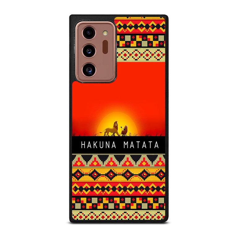HAKUNA MATATA LION KING AZTEC 1 Samsung Galaxy Note 20 Ultra Case Cover