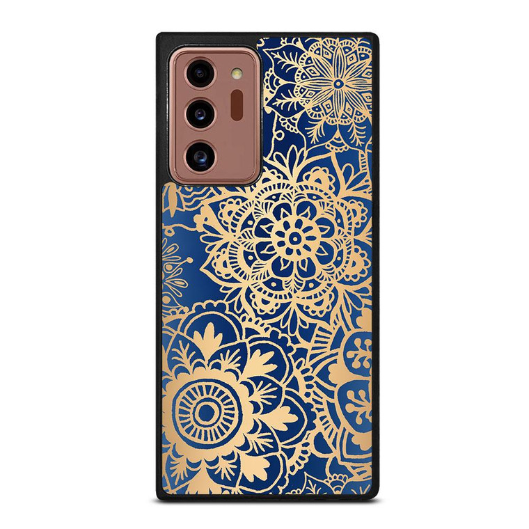 MANDALA BLUE PATTERN Samsung Galaxy Note 20 Ultra Case Cover