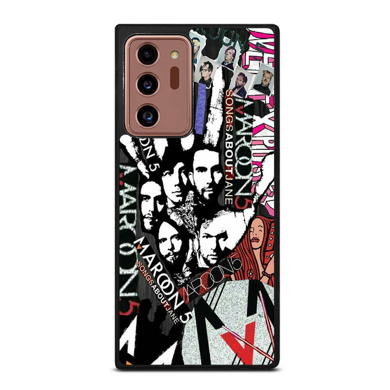MAROON 5 COLLAGE Samsung Galaxy Note 20 Ultra Case Cover MAROON 5 COLLAGE Samsung Galaxy Note 20 Ultra Case Cover