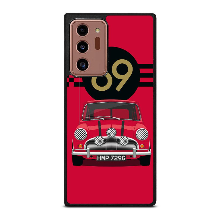 MINI COOPER RED 69 Samsung Galaxy Note 20 Ultra Case Cover