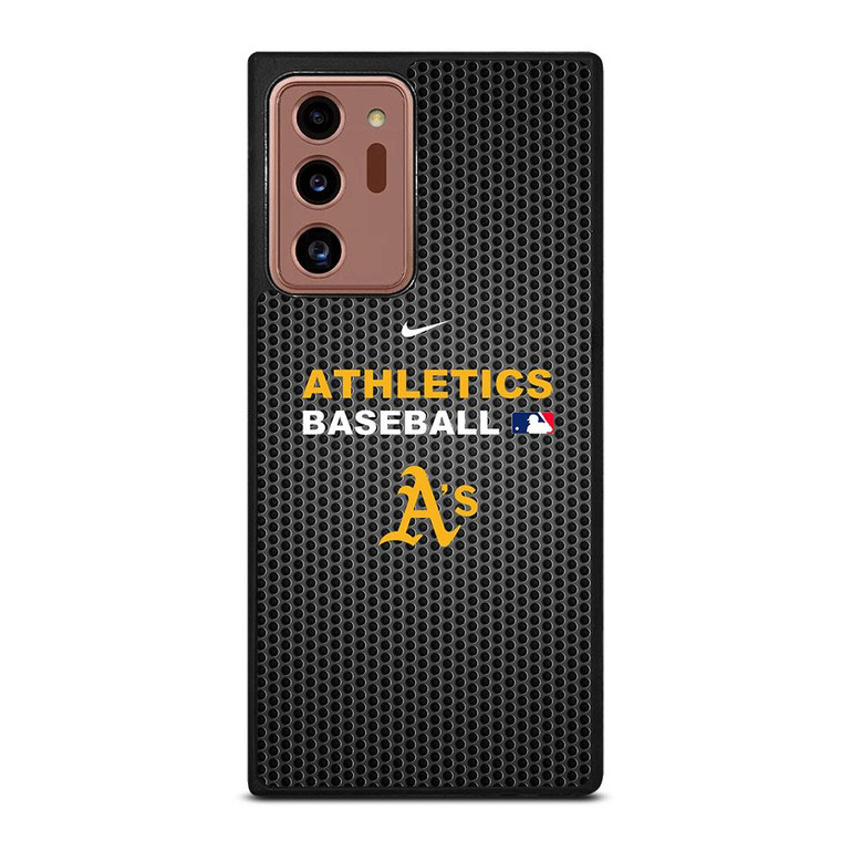 OAKLAND ATHLETICS METAL LOGO 2 Samsung Galaxy Note 20 Ultra Case Cover