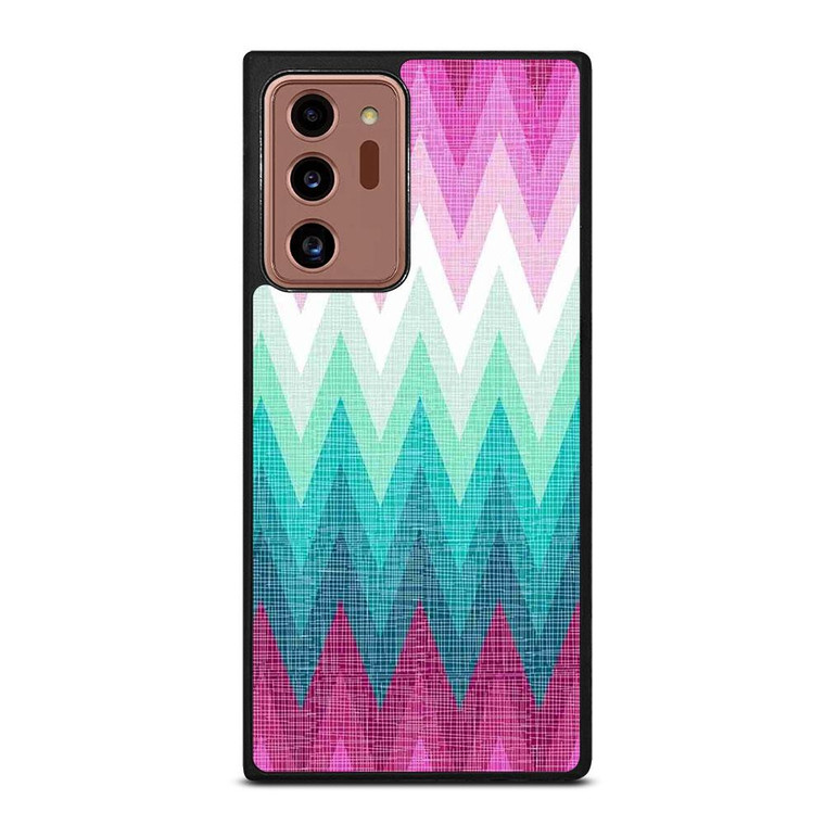 OMBRE PASTEL CHEVRON PATTERN 2 Samsung Galaxy Note 20 Ultra Case Cover