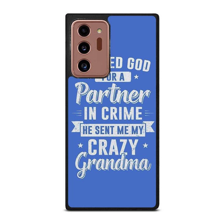 PARTNER IN CRIME GRANDMA 2 Samsung Galaxy Note 20 Ultra Case Cover