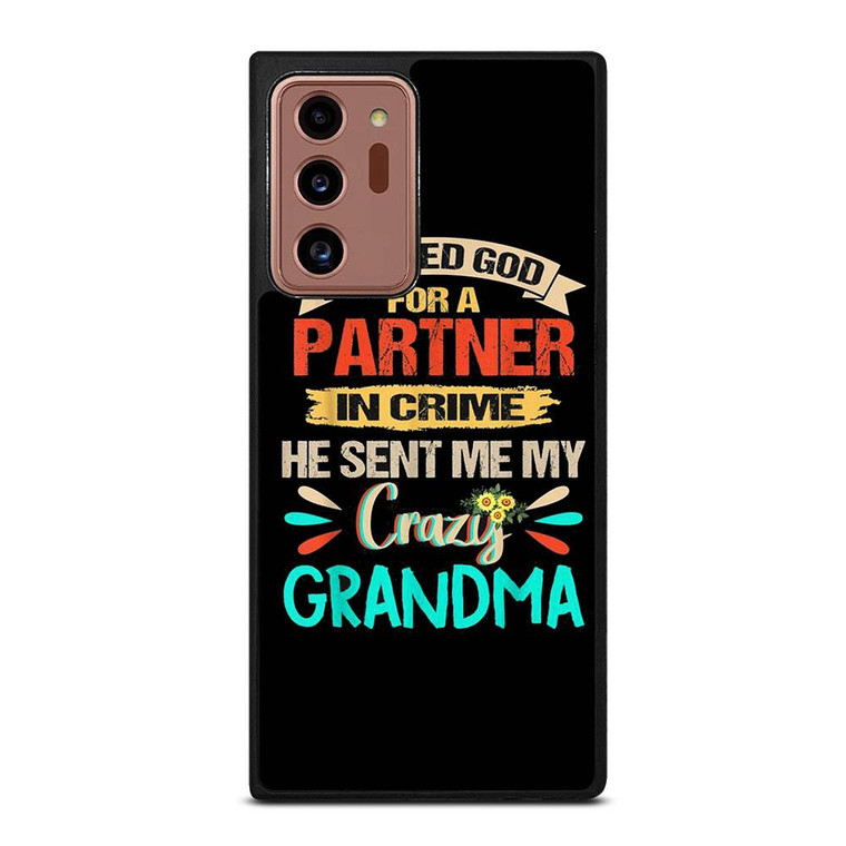 PARTNER IN CRIME GRANDMA 3 Samsung Galaxy Note 20 Ultra Case Cover