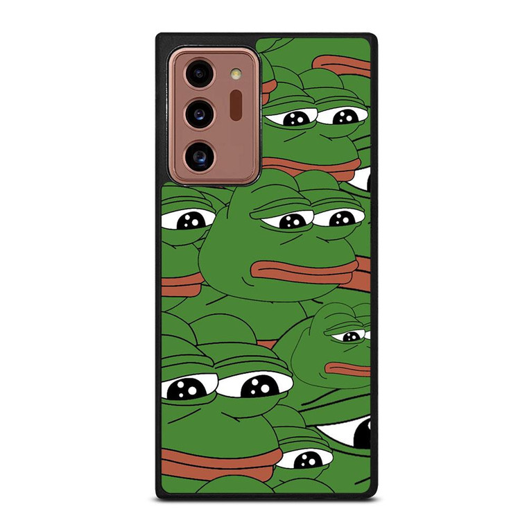 PEPE THE SMUG FROG PATTERN Samsung Galaxy Note 20 Ultra Case Cover