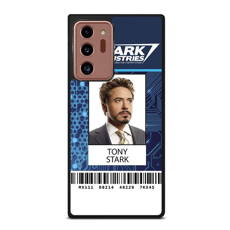 STARK INDUSTRIES ID CARD Samsung Galaxy Note 20 Ultra Case Cover