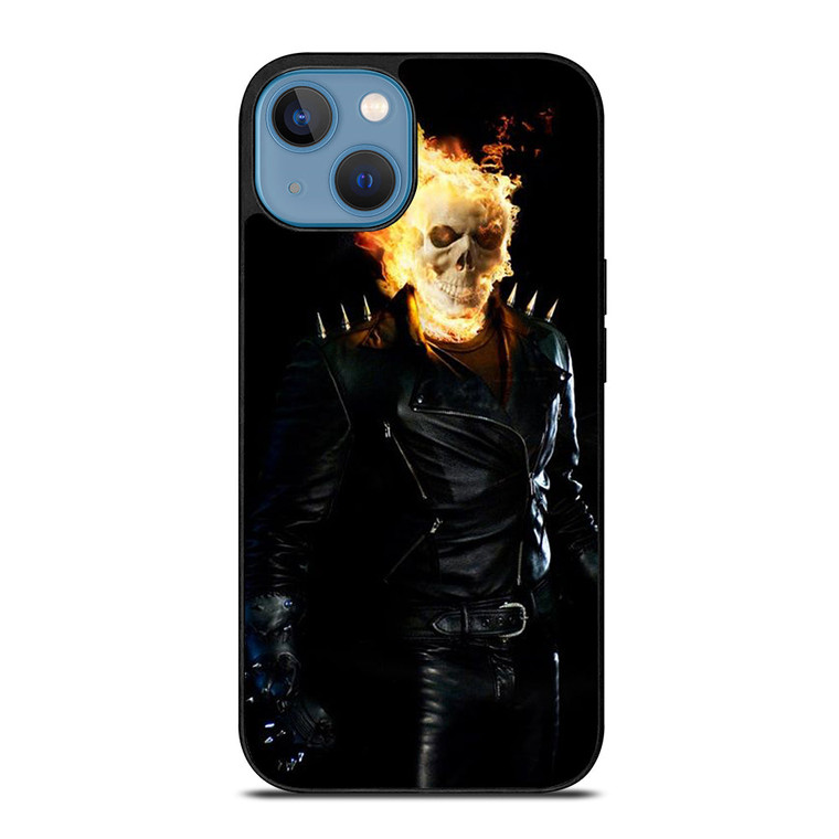 GHOST RIDER SKULL iPhone 13 Case Cover