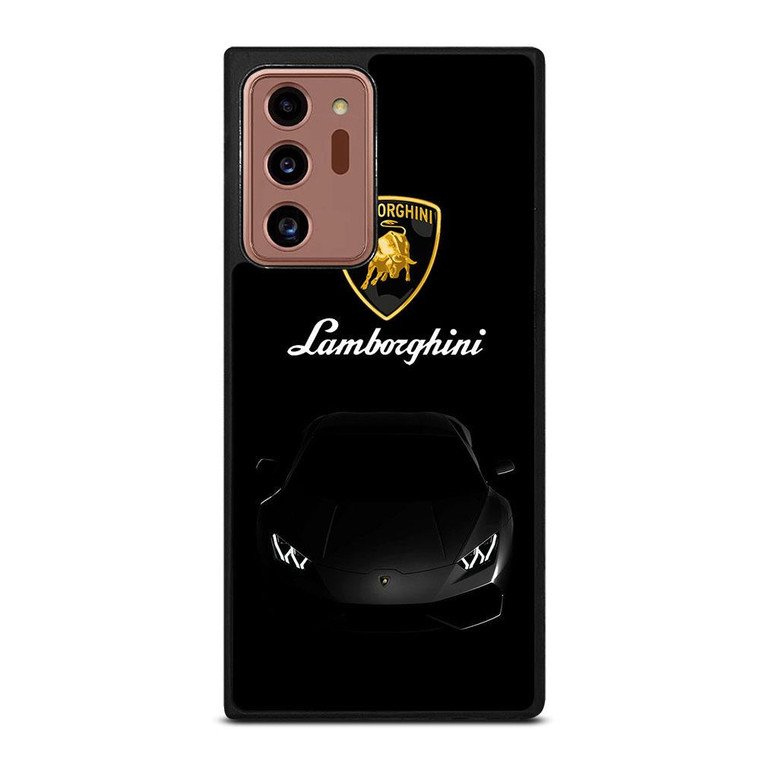 LAMBORGHINI BLACK Samsung Galaxy Note 20 Ultra Case Cover