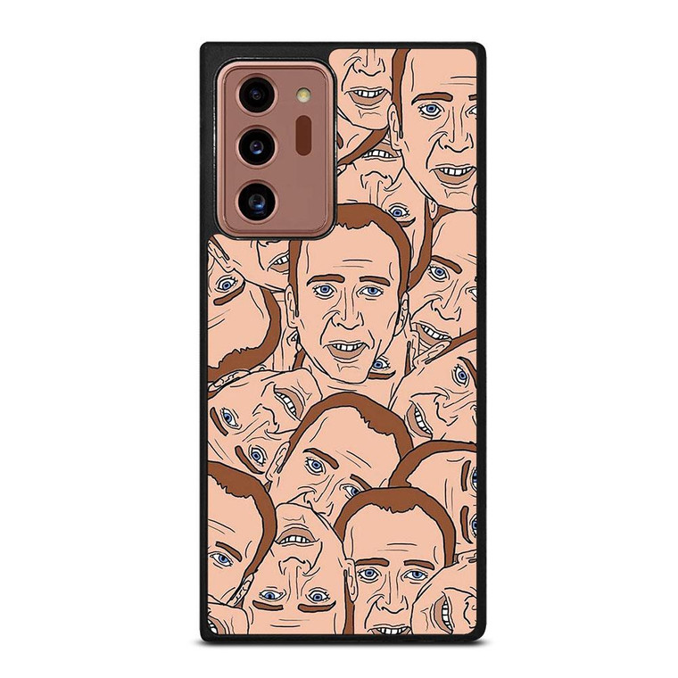 NICOLAS CAGE COLLAGE Samsung Galaxy Note 20 Ultra Case Cover