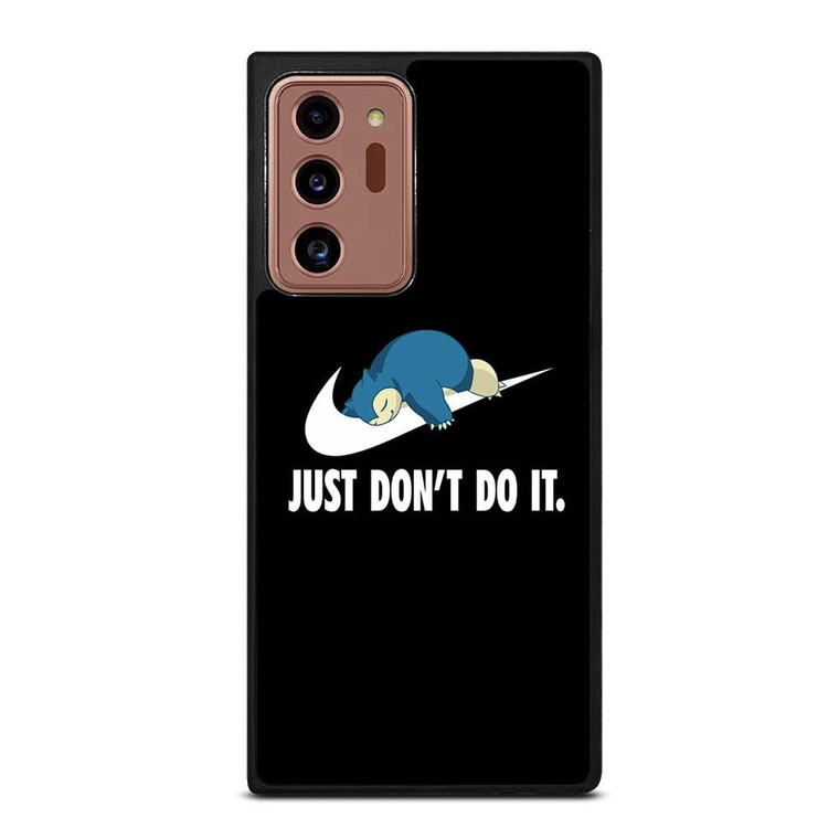 NIKE SNORLAX JUST DONT DO IT Samsung Galaxy Note 20 Ultra Case Cover