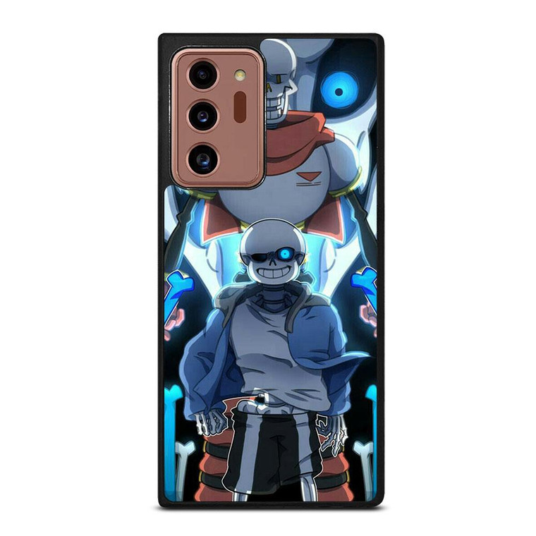 PAPYRUS AND SANS UNDERTALE SKULL Samsung Galaxy Note 20 Ultra Case Cover