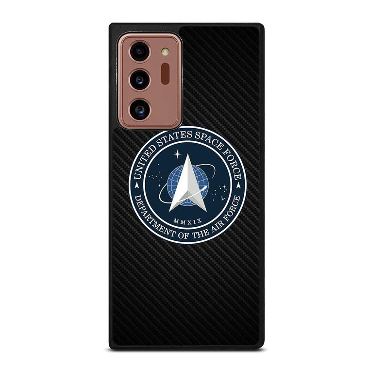 UNITED STATES SPACE CORPS USSC CARBON LOGO Samsung Galaxy Note 20 Ultra Case Cover