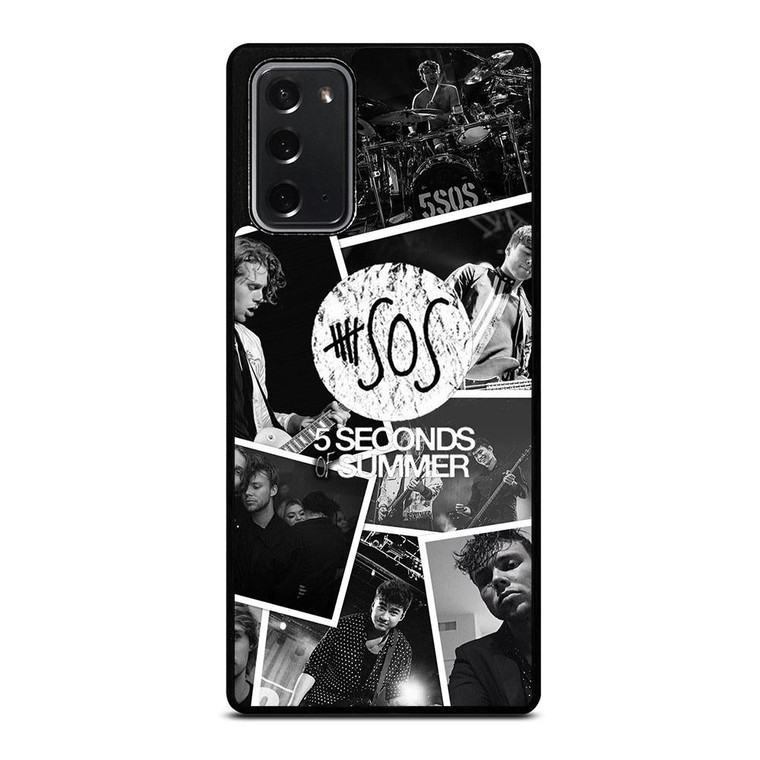 5 SECONDS OF SUMMER COLLAGE Samsung Galaxy Note 20 Case Cover