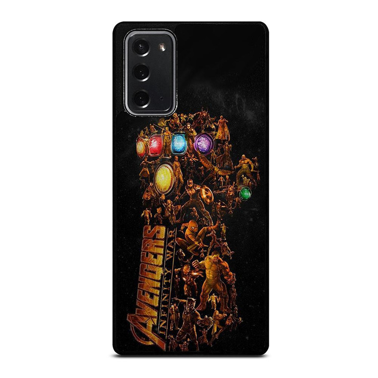 AVENGERS INFINITY WAR HAND Samsung Galaxy Note 20 Case Cover