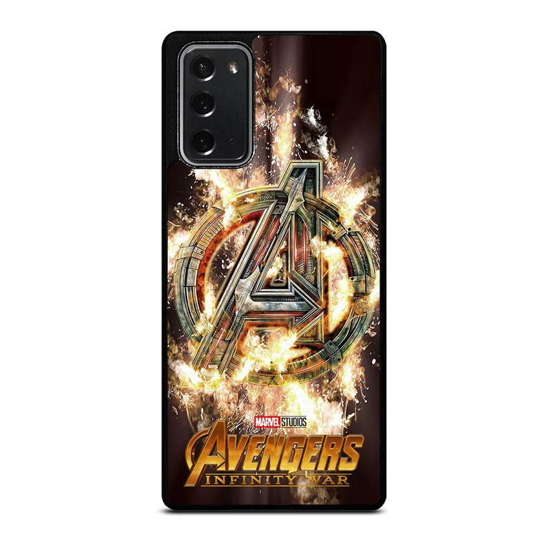 AVENGERS INFINITY WAR LOGO Samsung Galaxy Note 20 Case Cover