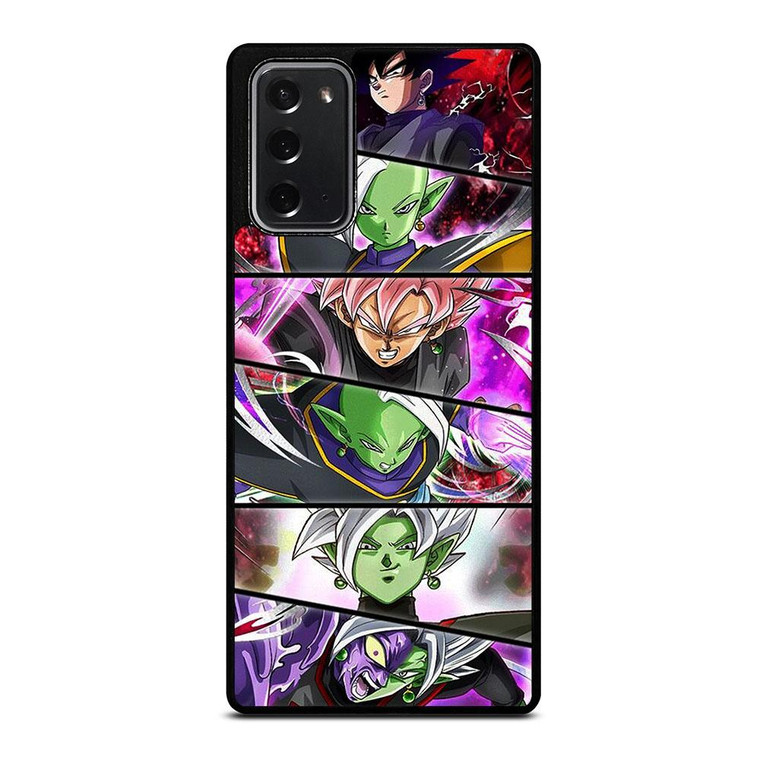 BLACK GOKU X ZAMASU DRAGON BALL Samsung Galaxy Note 20 Case Cover