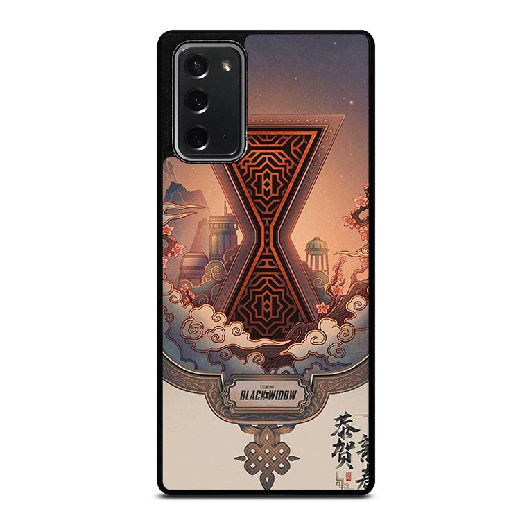 BLACK WIDOW LOGO ETERNAL Samsung Galaxy Note 20 Case Cover