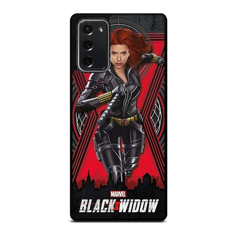 BLACK WIDOW MARVEL HERO Samsung Galaxy Note 20 Case Cover