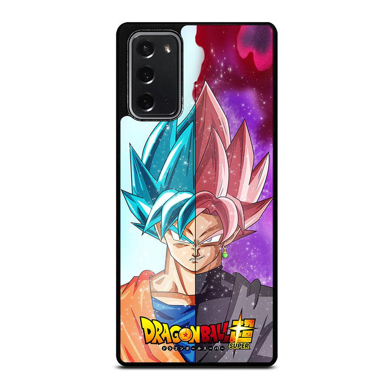 BLACK X GOKU SUPER SAIYAN Samsung Galaxy Note 20 Case Cover