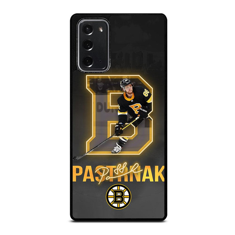 BOSTON BRUINS DAVID PASTRNAK SIGNATURE Samsung Galaxy Note 20 Case Cover