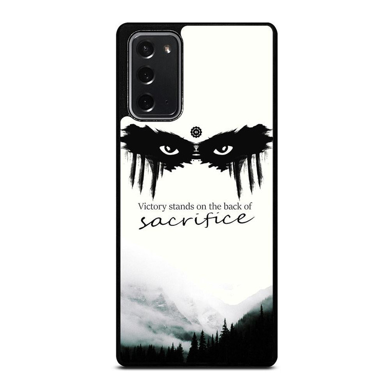 COMMANDER LEXA THE 100 EYES Samsung Galaxy Note 20 Case Cover