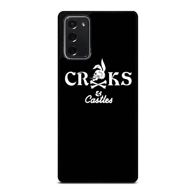 CROOKS AND CASTLES SKULL Samsung Galaxy Note 20 Case Cover