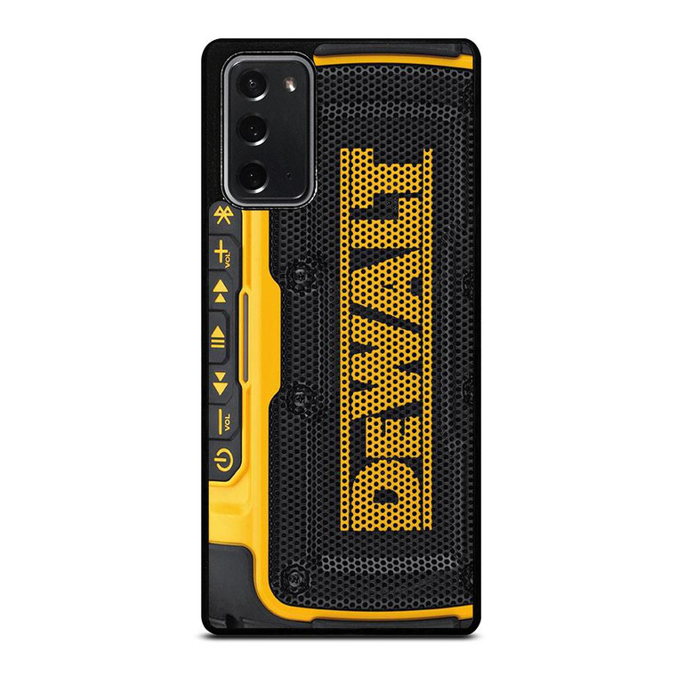 DEWALT SPEAKER 1 Samsung Galaxy Note 20 Case Cover