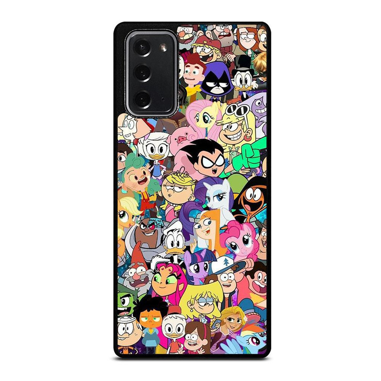 DISNEY CARTOON COLLAGE Samsung Galaxy Note 20 Case Cover