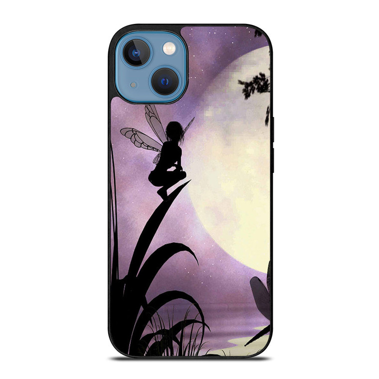 FAIRY DRAGONFLIES PURPLE MOON 2 iPhone 13 Case Cover