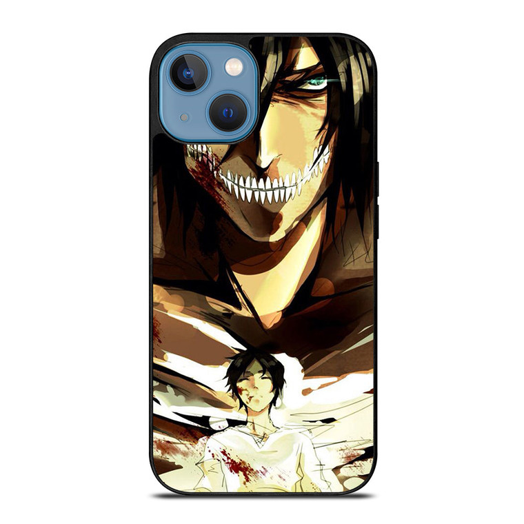 EREN YEAGER ATTACK ON TITAN iPhone 13 Case Cover