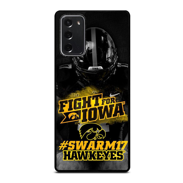 IOWA HAWKEYES FIGHT Samsung Galaxy Note 20 Case Cover