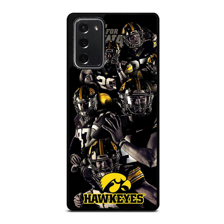 IOWA HAWKEYES FOOTBALL Samsung Galaxy Note 20 Case Cover
