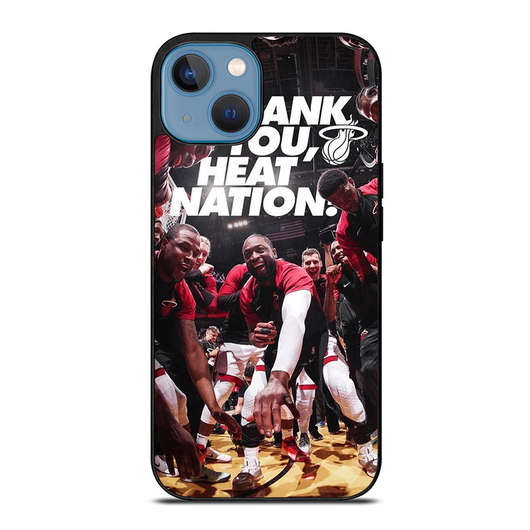 DWYANE WADE HEAT NATION iPhone 13 Case Cover