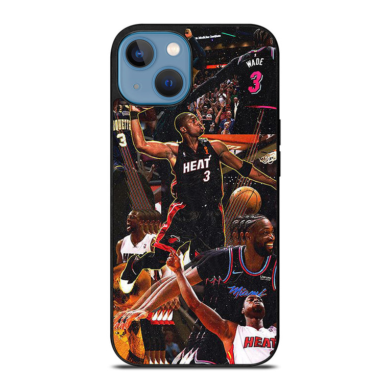 DWYANE WADE COLLAGE iPhone 13 Case Cover