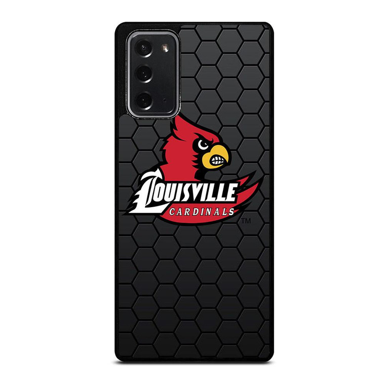 LOUISVILLE CARDINALS LOGO HEXAGON Samsung Galaxy Note 20 Case Cover