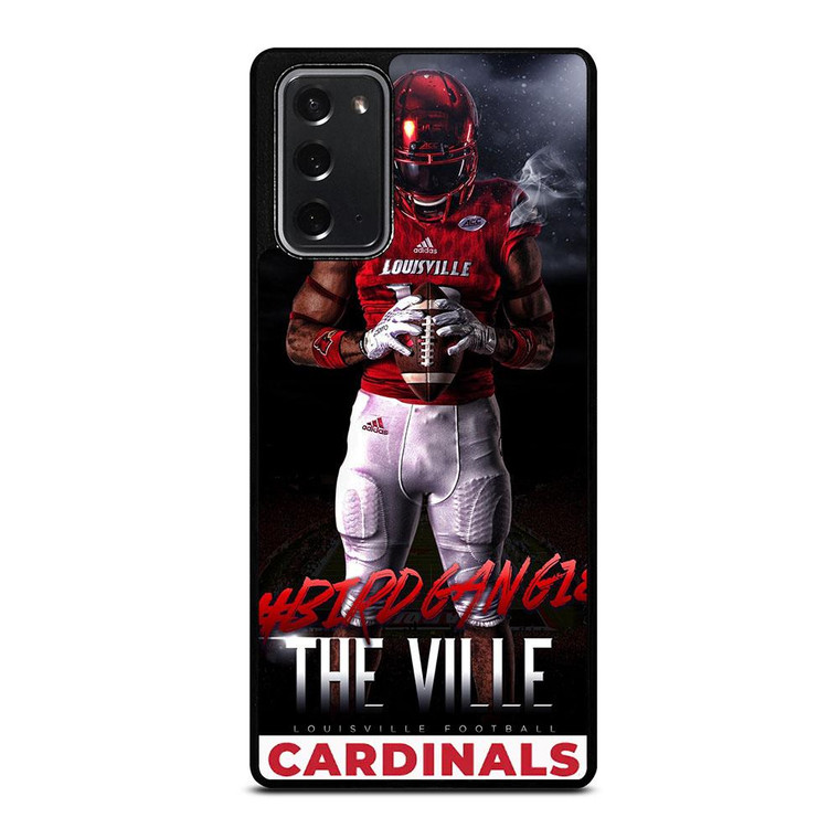 LOUISVILLE CARDINALS THE VILLE Samsung Galaxy Note 20 Case Cover