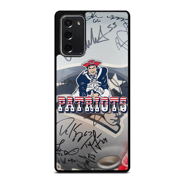NEW ENGLAND PATRIOTS 2 Samsung Galaxy Note 20 Case Cover