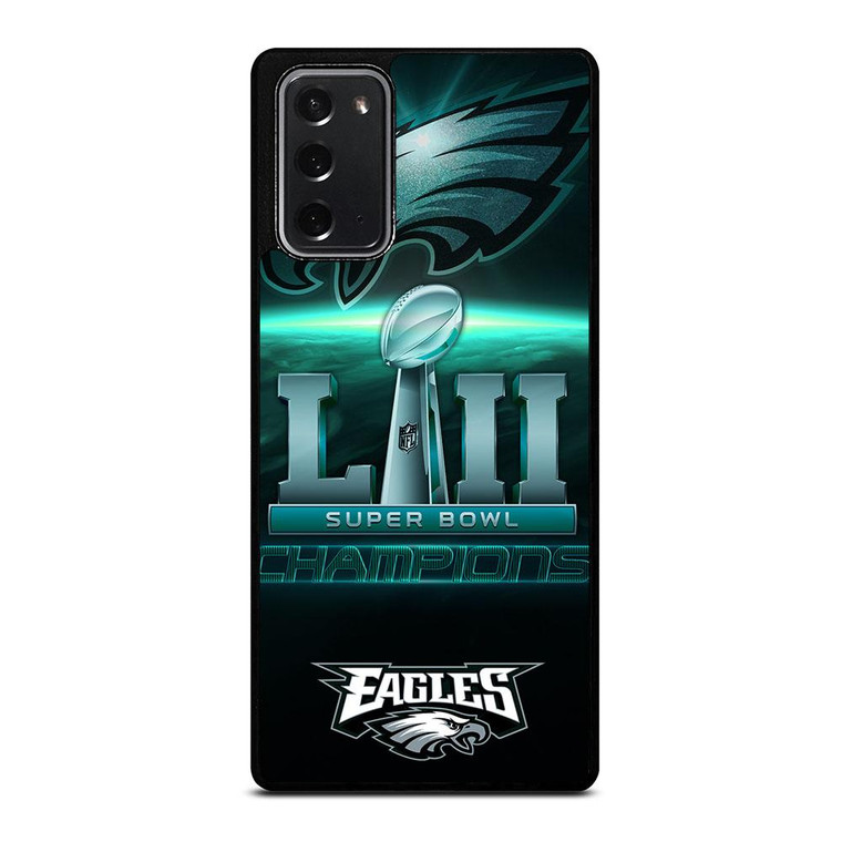 PHILADELPHIA EAGLES SUPER BOWL Samsung Galaxy Note 20 Case Cover