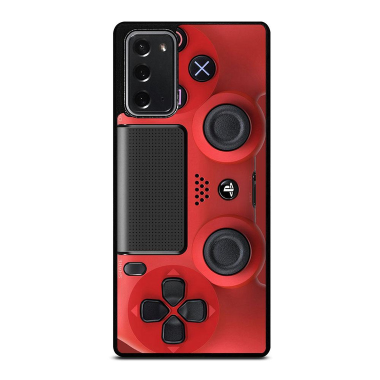 PS4 CONTROLLER PLAYSTATION RED Samsung Galaxy Note 20 Case Cover