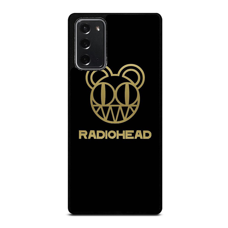 RADIOHEAD LOGO GOLD Samsung Galaxy Note 20 Case Cover