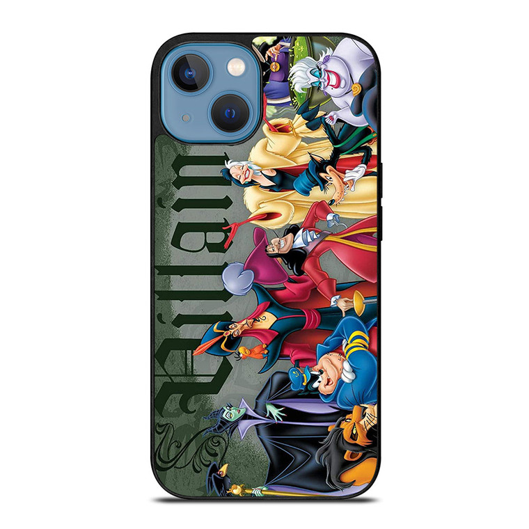 DISNEY VILLAINS CHARACTER iPhone 13 Case Cover