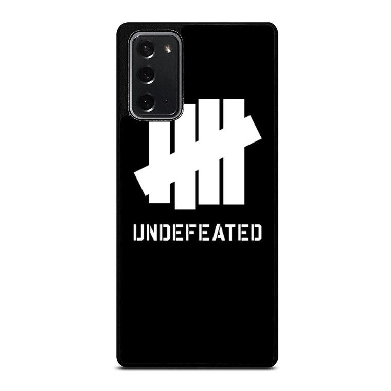 UNDEFEATED BLACK LOGO Samsung Galaxy Note 20 Case Cover UNDEFEATED BLACK LOGO Samsung Galaxy Note 20 Case Cover