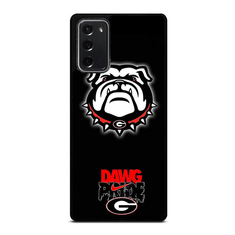 UNIVERSITY GEORGIA BULLDOGS 2 Samsung Galaxy Note 20 Case Cover UNIVERSITY GEORGIA BULLDOGS 2 Samsung Galaxy Note 20 Case Cover