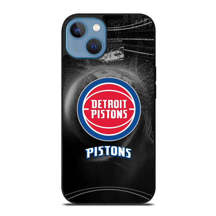 DETROIT PISTONS NBA LOGO iPhone 13 Case Cover