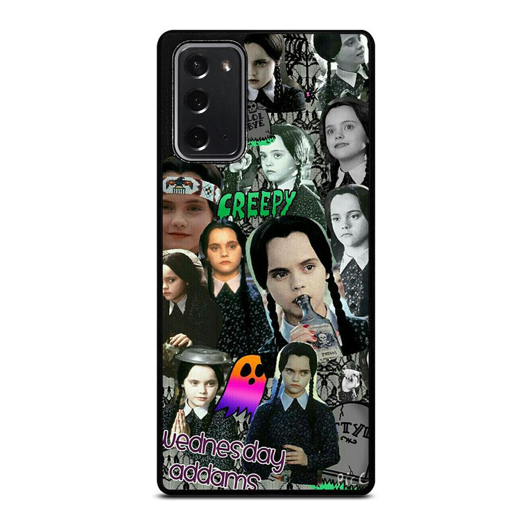 WEDNESDAY ADDAMS COLLAGE Samsung Galaxy Note 20 Case Cover