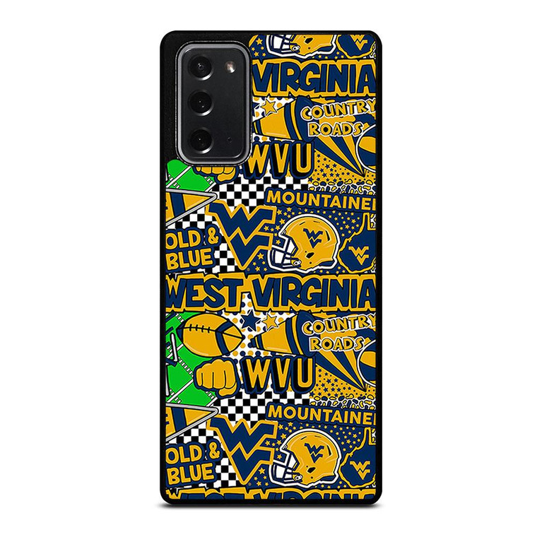 WEST VIRGINIA MOUNTAINEERS COLLAGE Samsung Galaxy Note 20 Case Cover