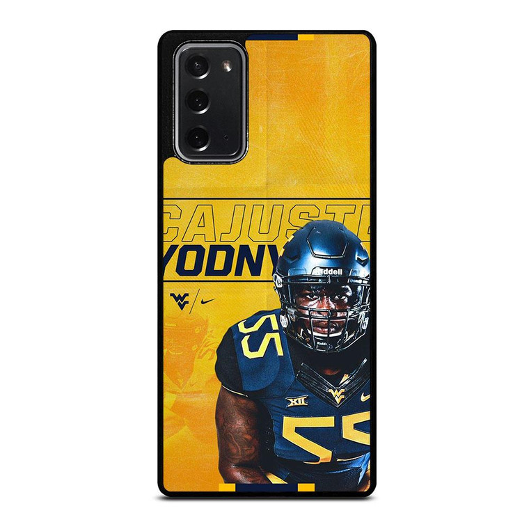 WEST VIRGINIA MOUNTAINEERS YODNY CAJUSTE Samsung Galaxy Note 20 Case Cover