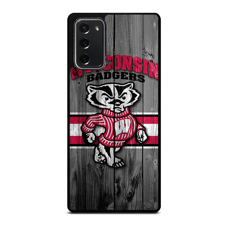 WISCONSIN BADGERS LOGO Samsung Galaxy Note 20 Case Cover