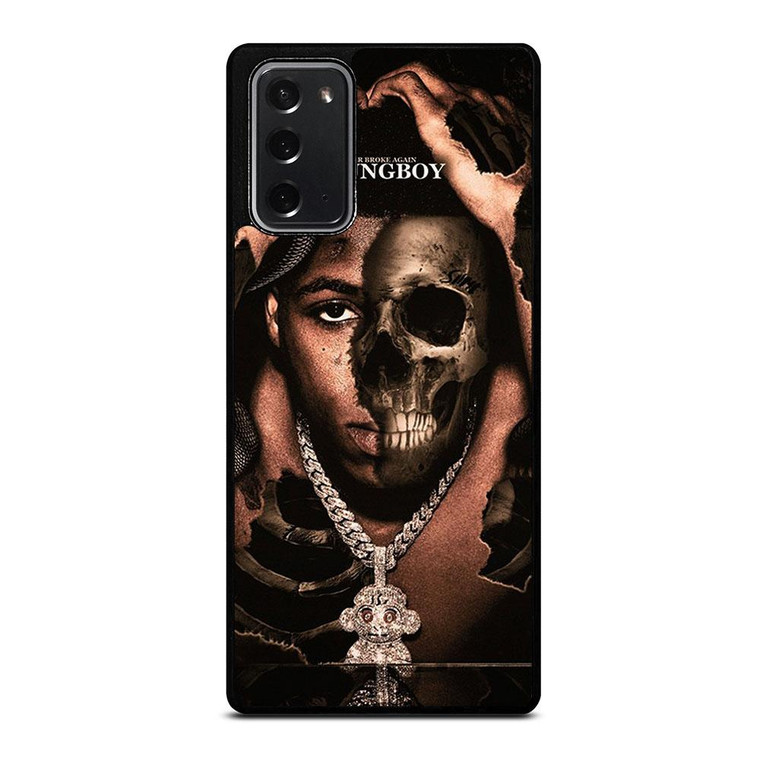 YOUNGBOY NBA RAPPER SKULL Samsung Galaxy Note 20 Case Cover