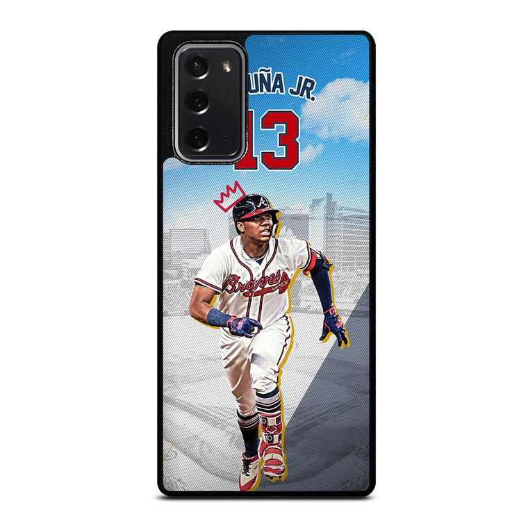 ACUNA JR ATLANTA BRAVES BASEBALL Samsung Galaxy Note 20 Case Cover